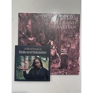 BELLE AND SEBASTIAN - SIGNED- A Bit of Previous Vinyl + 7”. NEW.
